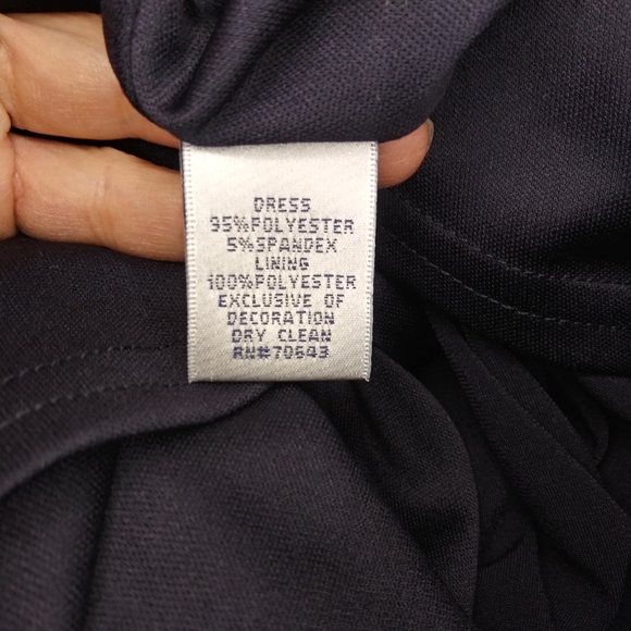 Jessica Howard New Without Tags Sexy Black Ruched Waist Cocktail Dress - Picture 9 of 11